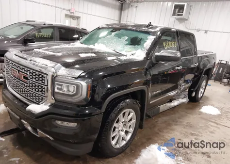 2016 GMC Sierra 1500 Denali из США, поврежденный, VIN 3GTU2PEJ3GG146016